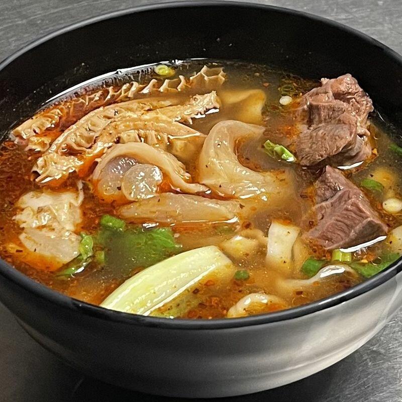 Spicy Stew Beed & Beef Tripe Noodle