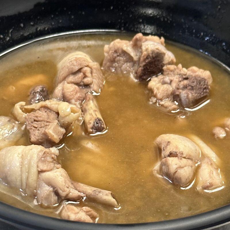 Sesame Oil Chicken Soup