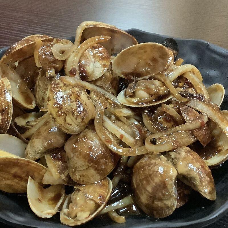 Spice Stir Fried Clams